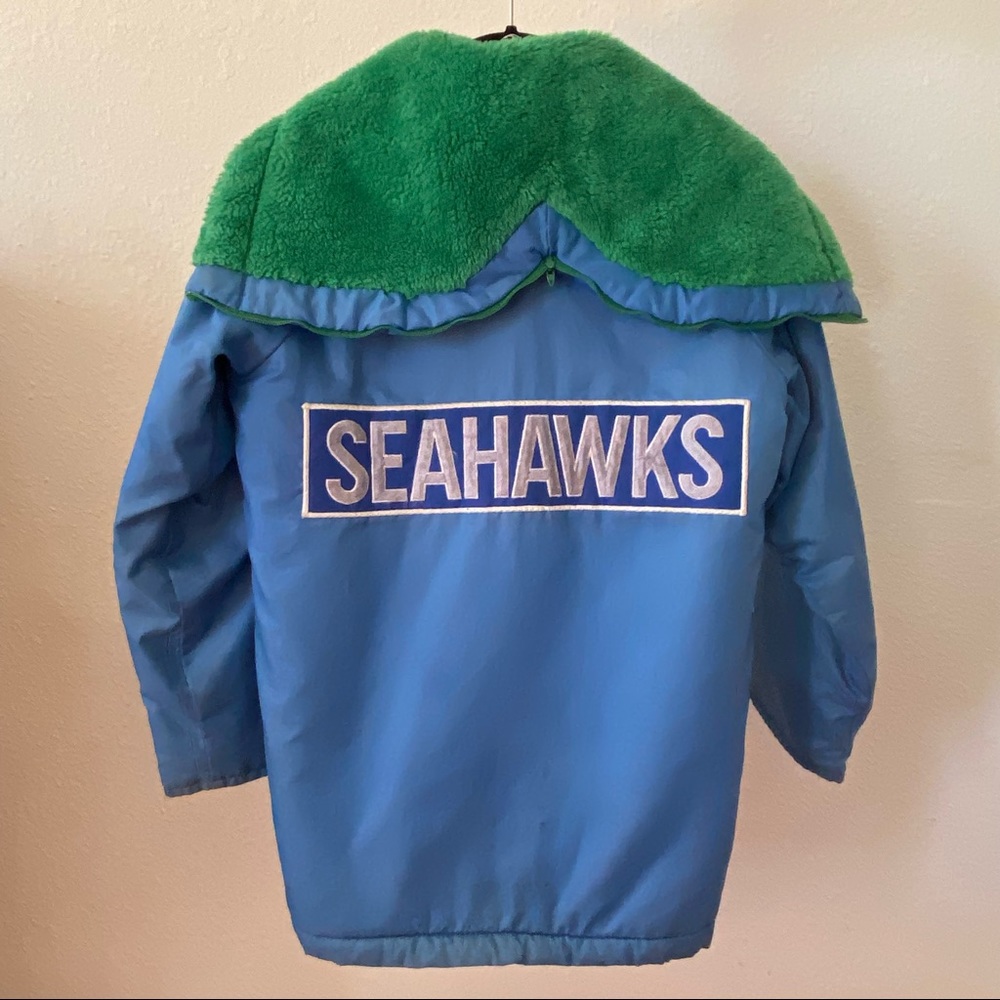 🚫SOLD🚫 Vintage 70s/80s SEATTLE SEAHAWKS Youth’s Jacket